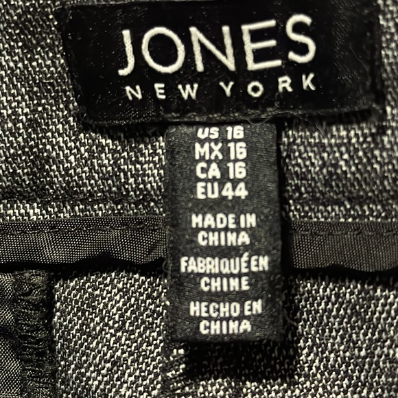 Women Gray Pant Size16 - Picture 3 of 4